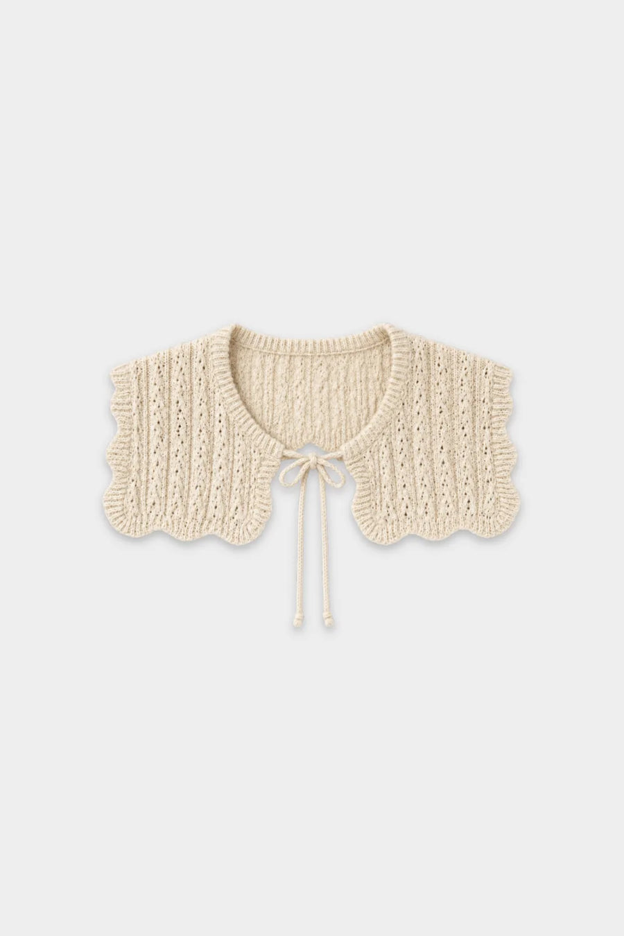 Cuello Crochet - Crudo
