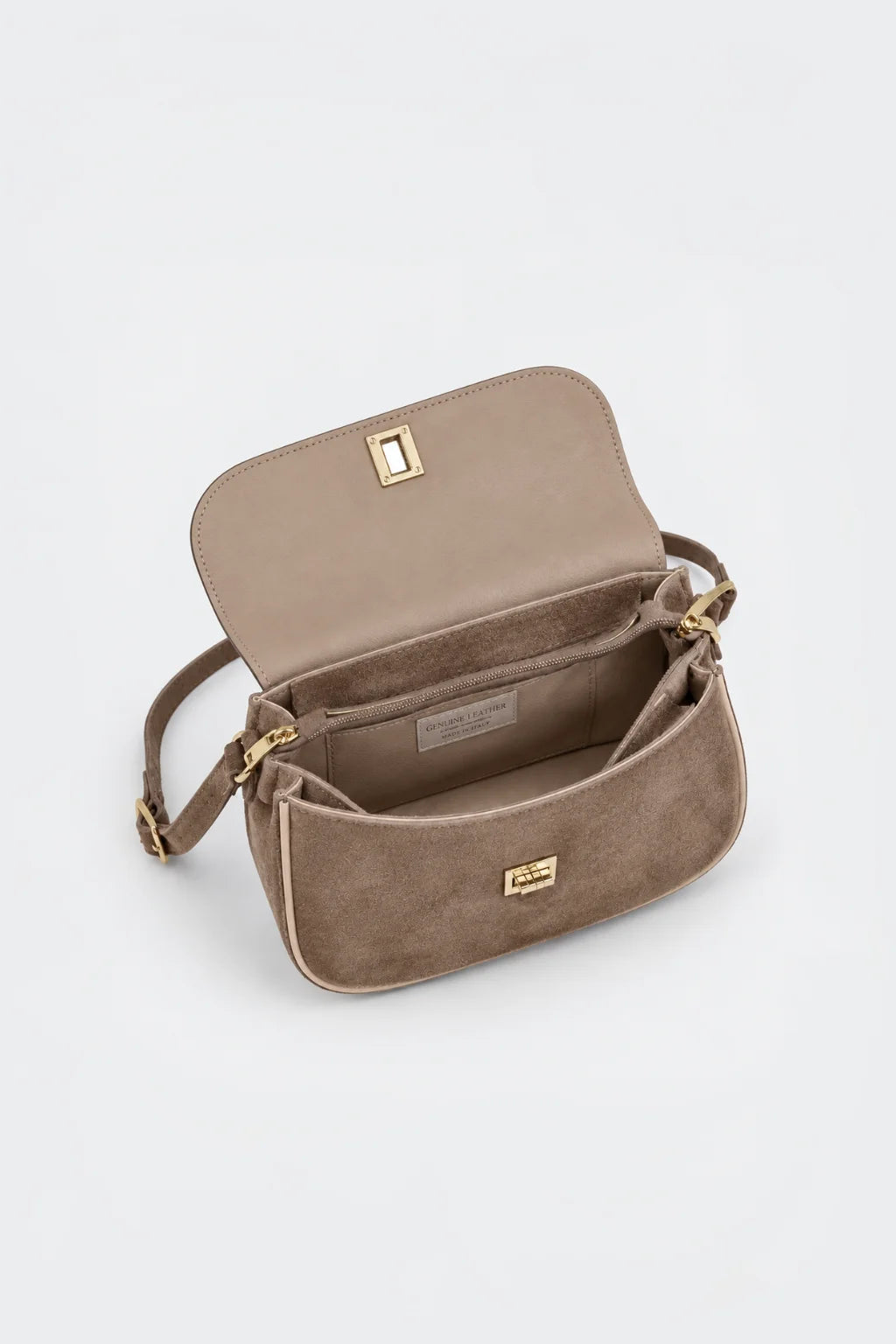 Bolso Flap Serraje