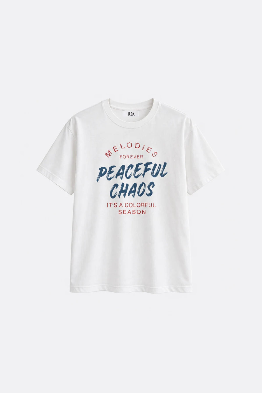 Peaceful Chaos T-shirt - White