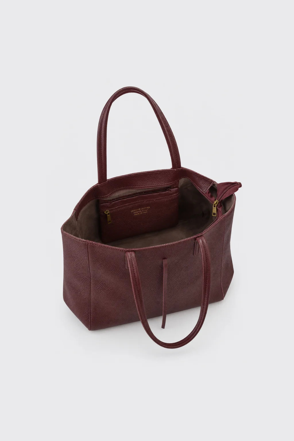 Bolso Tote Piel Lisa