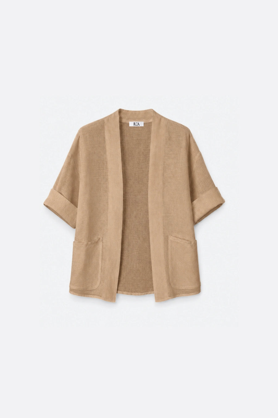Kimono Lino - Camel