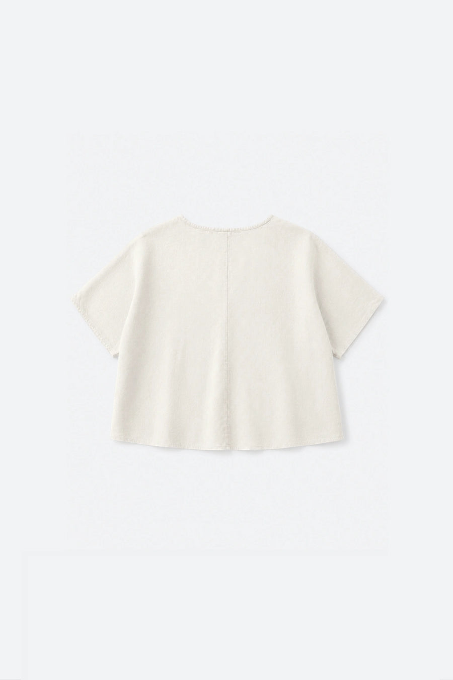 Blusa Lino Pinza - Blanco
