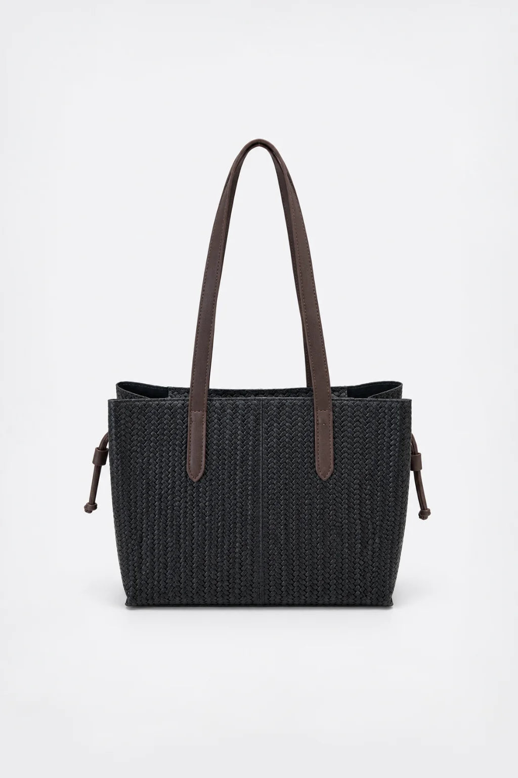 Bolso Piel Trenzada Rígido