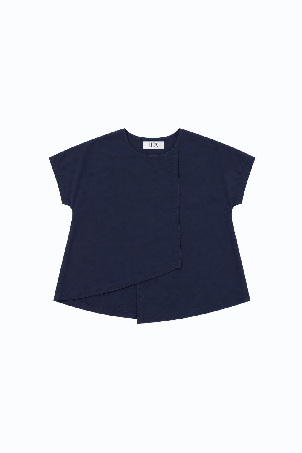 Camiseta Estrella Asimétrica - Azul Marino