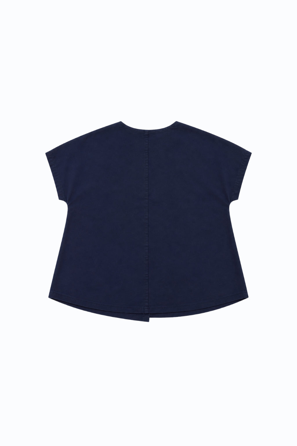 Camiseta Estrella Asimétrica - Azul Marino