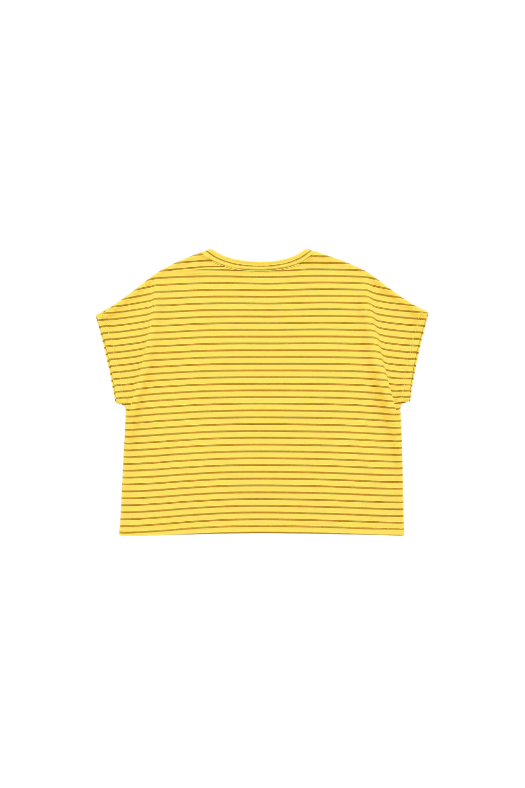 Camiseta Rayada - Amarillo