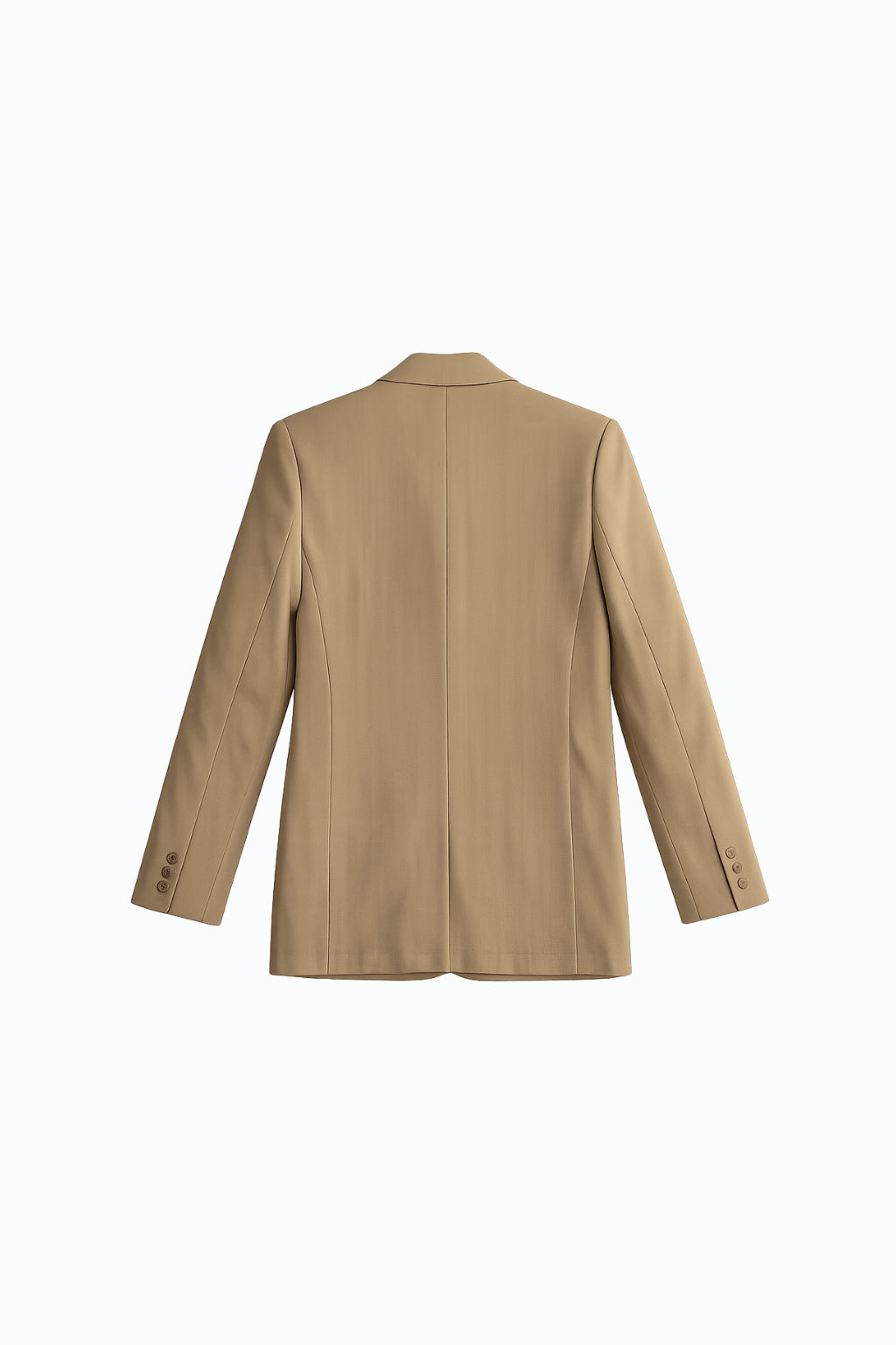 Blazer Over Botones - Caqui