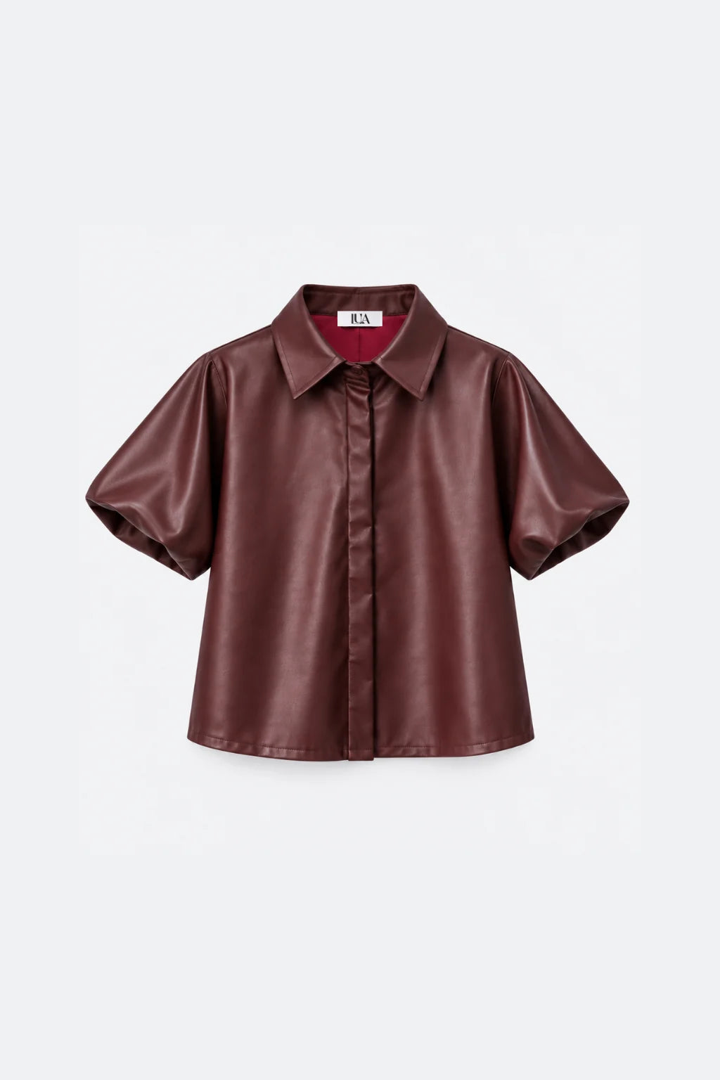 Chaqueta Polipiel Manga Globo