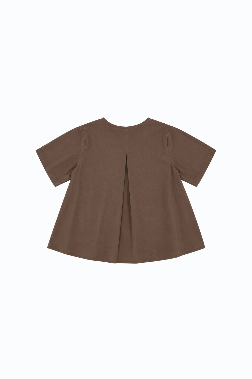 Blusa Baby Doll - Marrón Chocolate