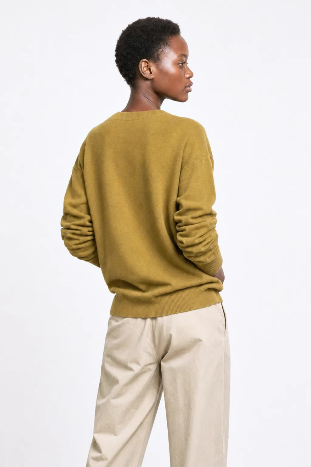 Fine Knit Round Neck Jumper
