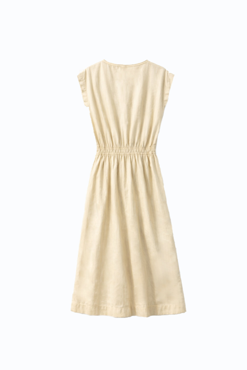 Vestido Tira Algodón - Piedra