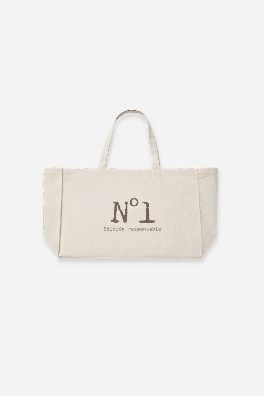 Nº1 Bolso Shopper Lino - Crudo