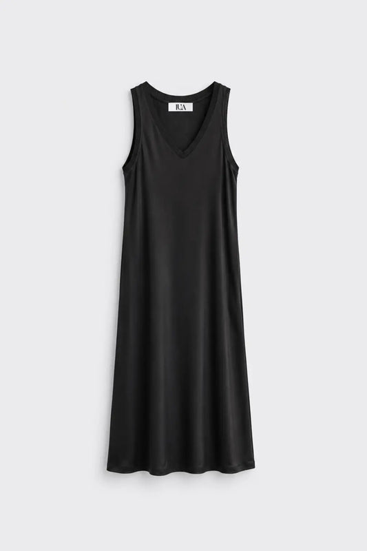 Satin Strap Dress
