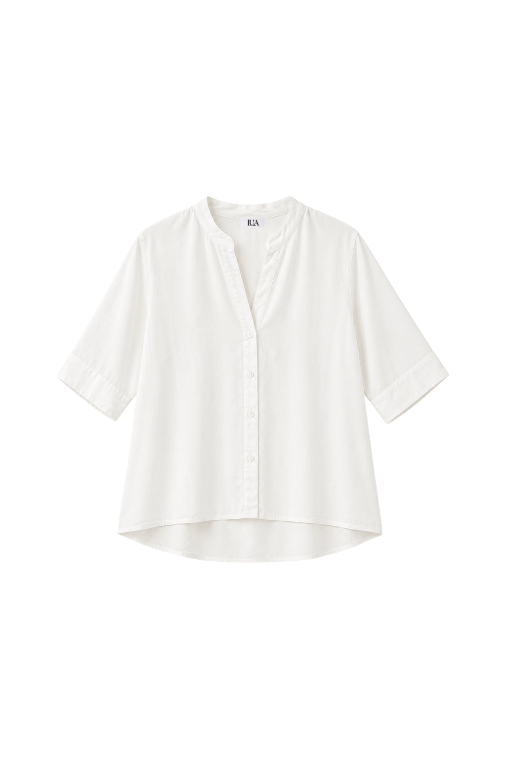 Blusa Satinada Manga Francesa