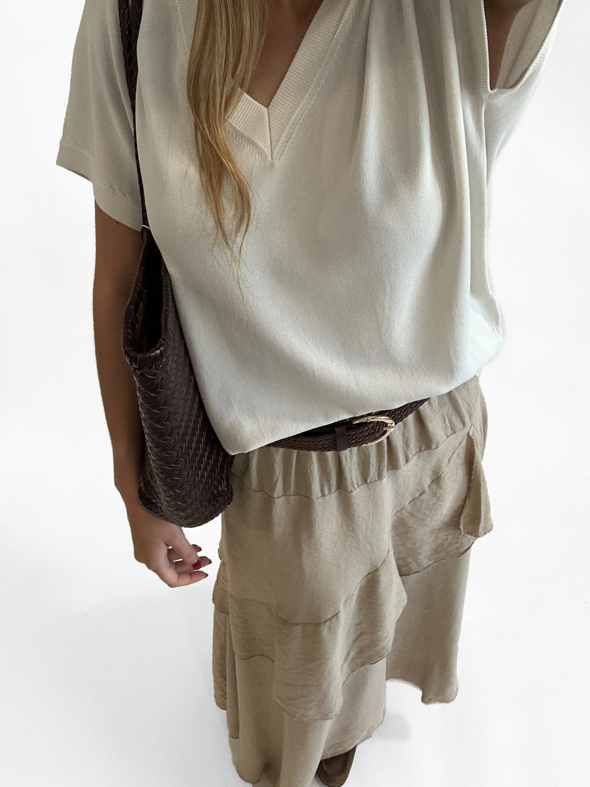 Jersey Pico Fino - Beige