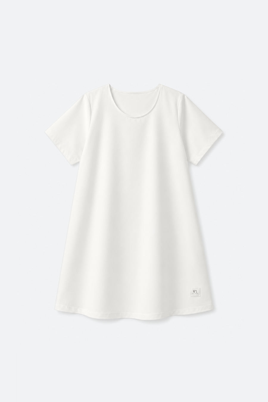 Nº1 Vestido Midi - Blanco