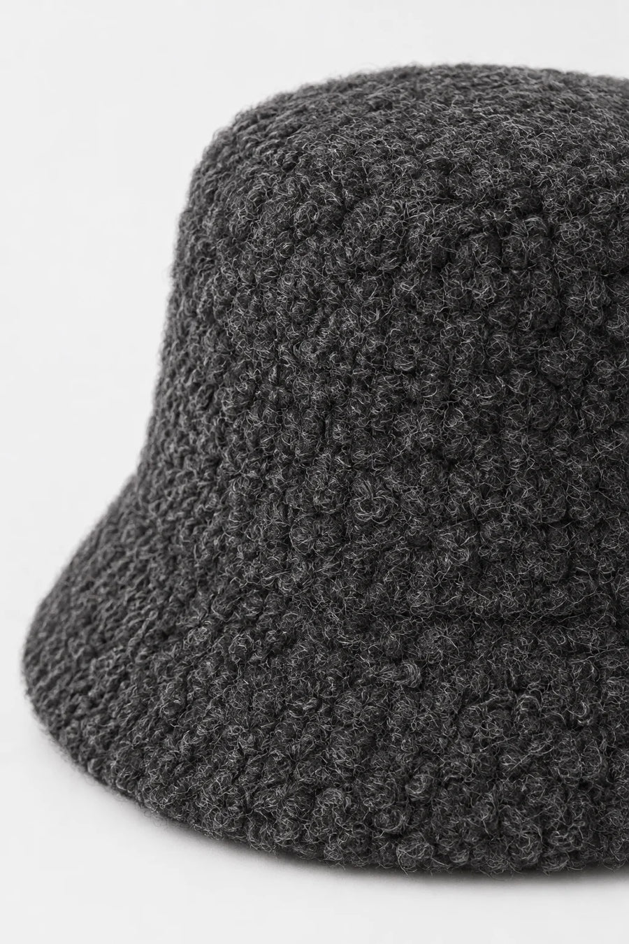 Sombrero Bucket Lana - Gris