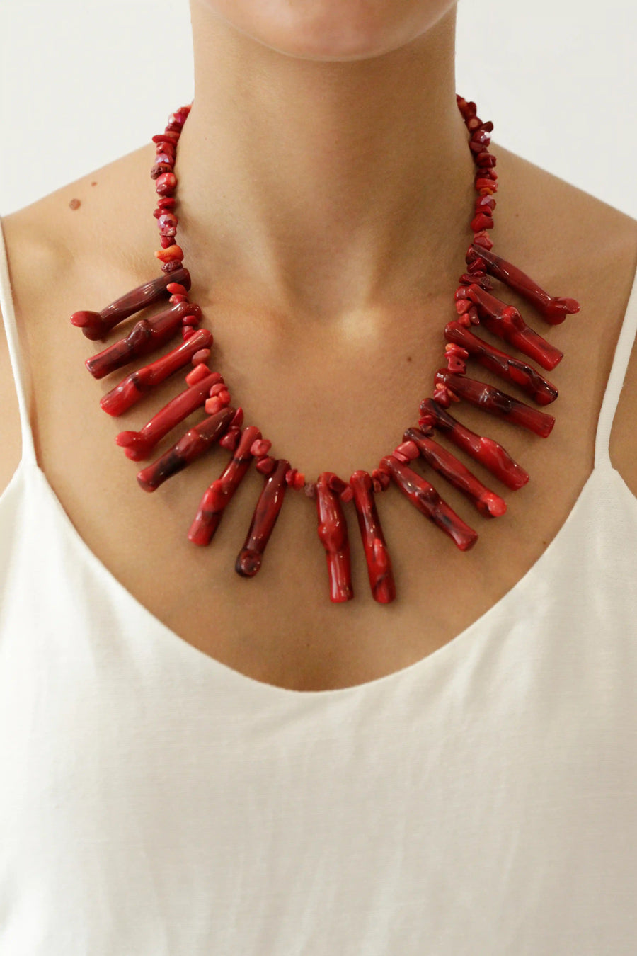 Collar Corales - Rojo