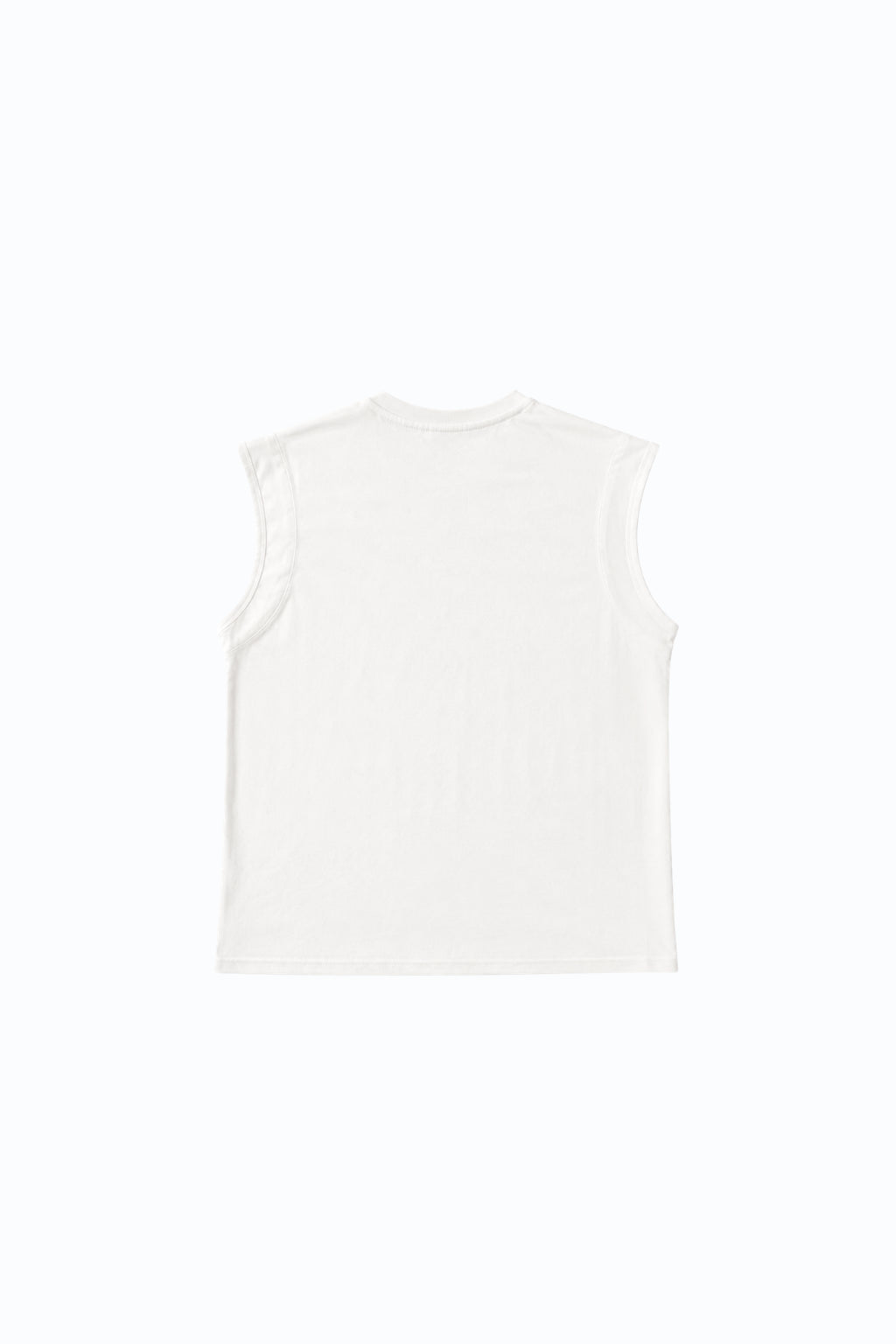 Camiseta Tachas Doble Manga - Blanco