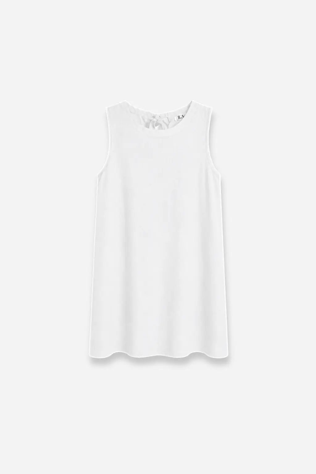 Vestido Corto Lino Lazo