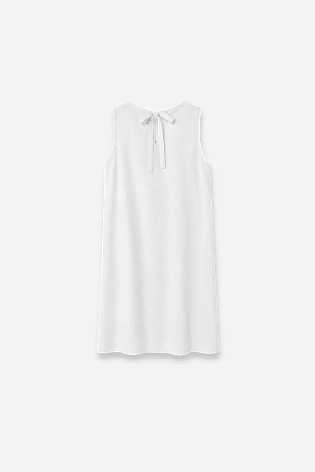 Vestido Corto Lino Lazo