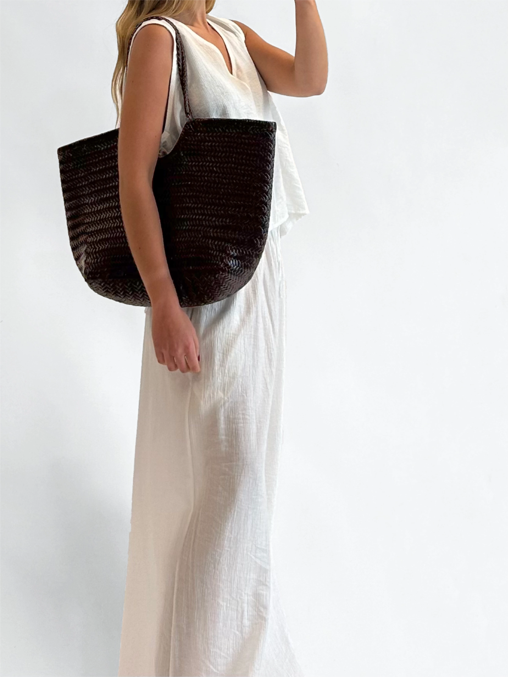 Bolso Piel Trenzado