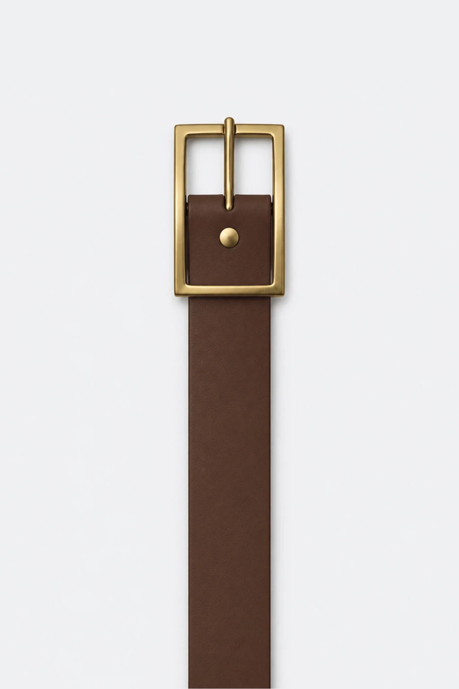 Oporto Leather Belt - Brown