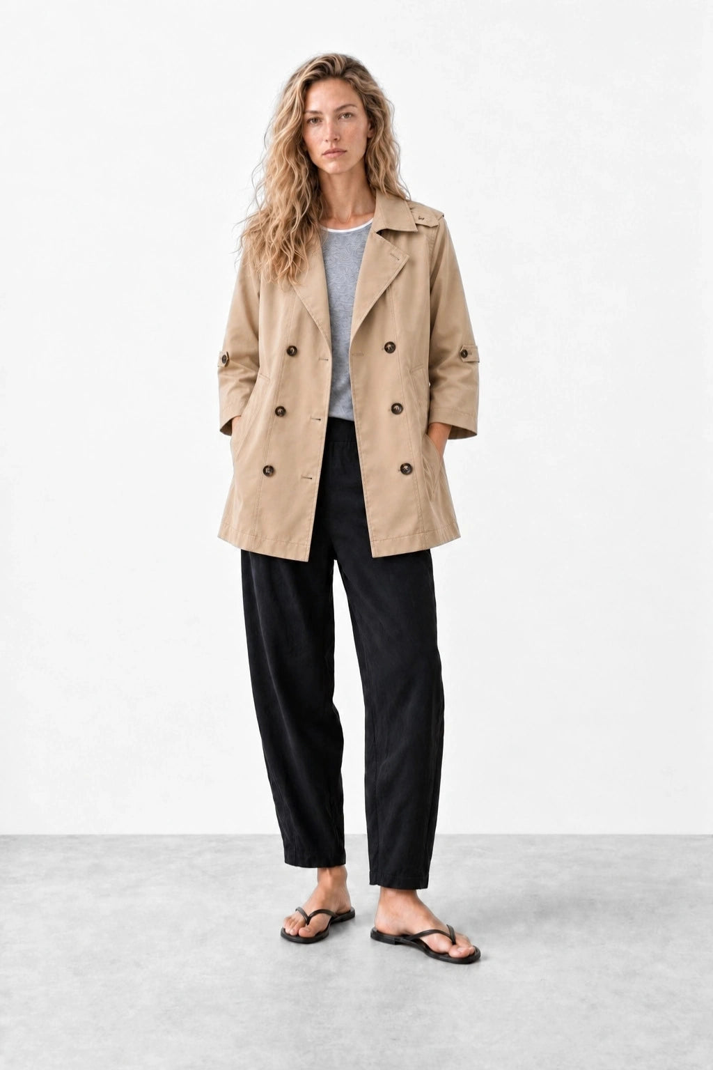 Ame Trench Coat