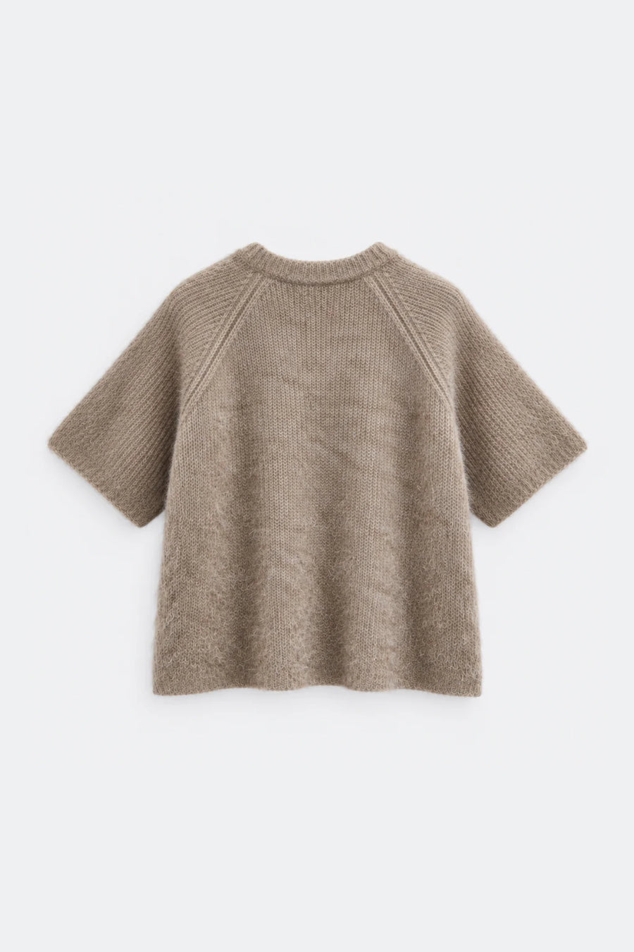 French Sleeve Sweater — Taupe
