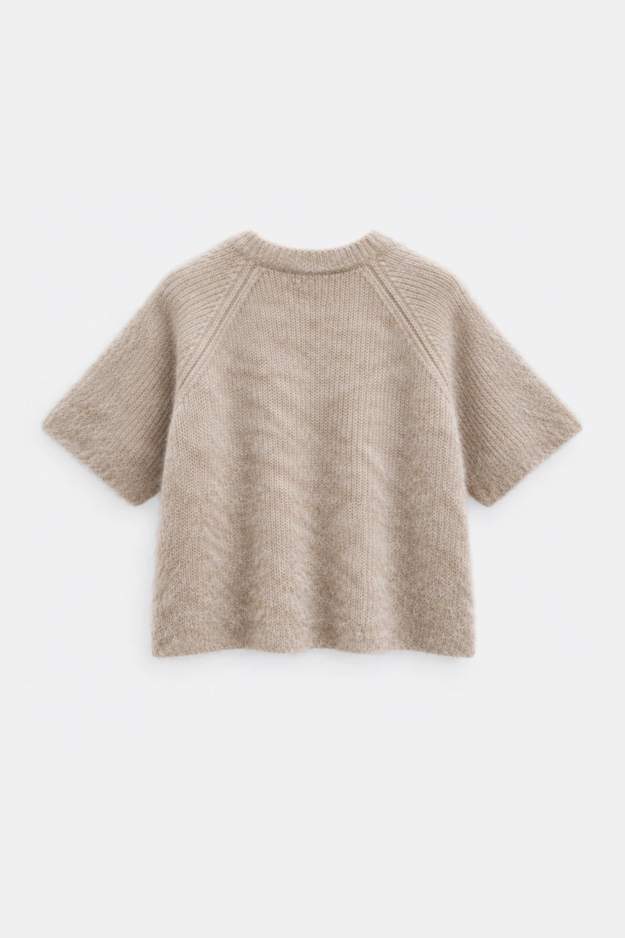 French Sleeve Sweater — Camel