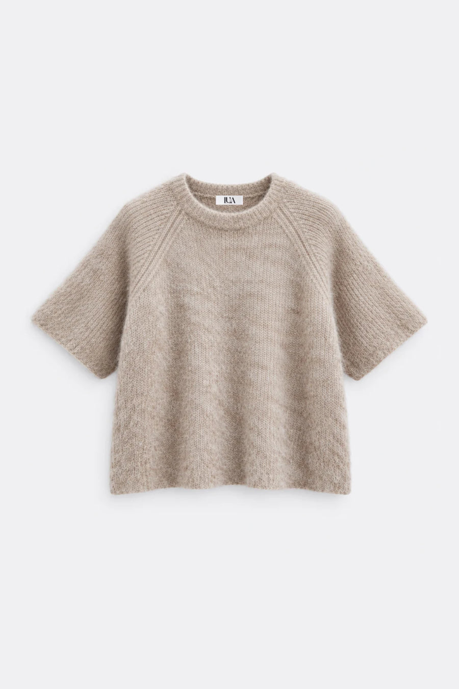 French Sleeve Sweater — Camel