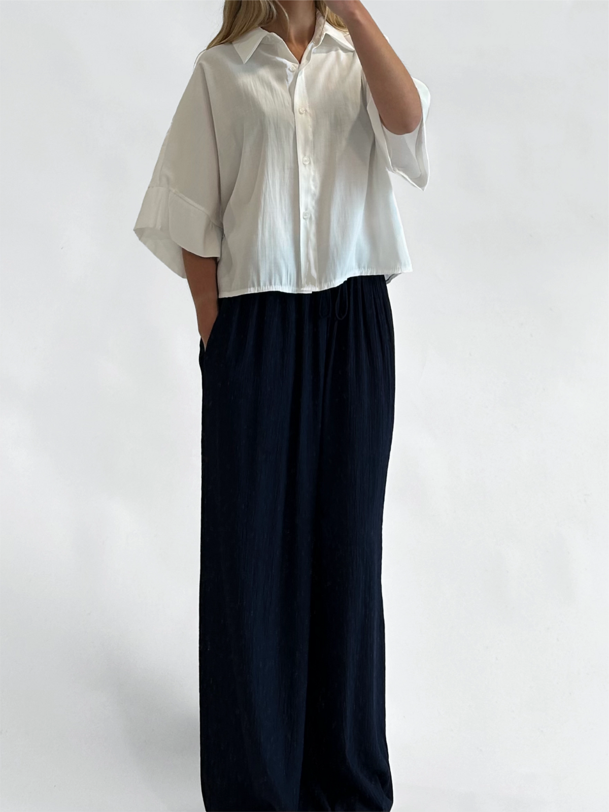 Camisa Murciélago - Blanco