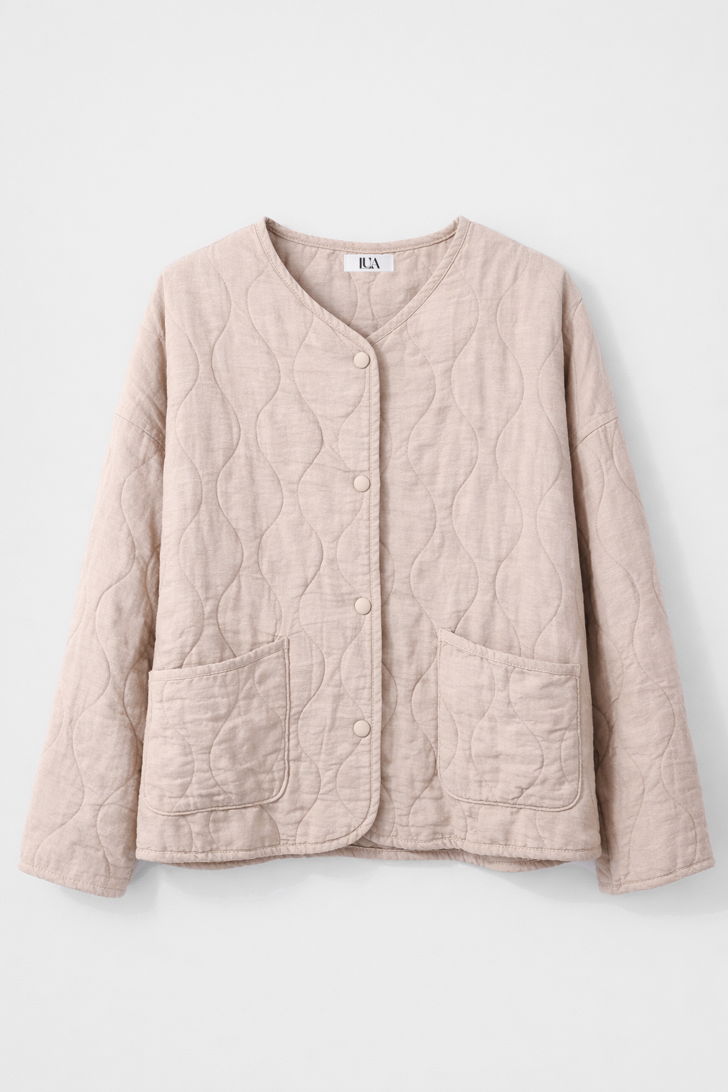Chaqueta Acolchada Abotonada