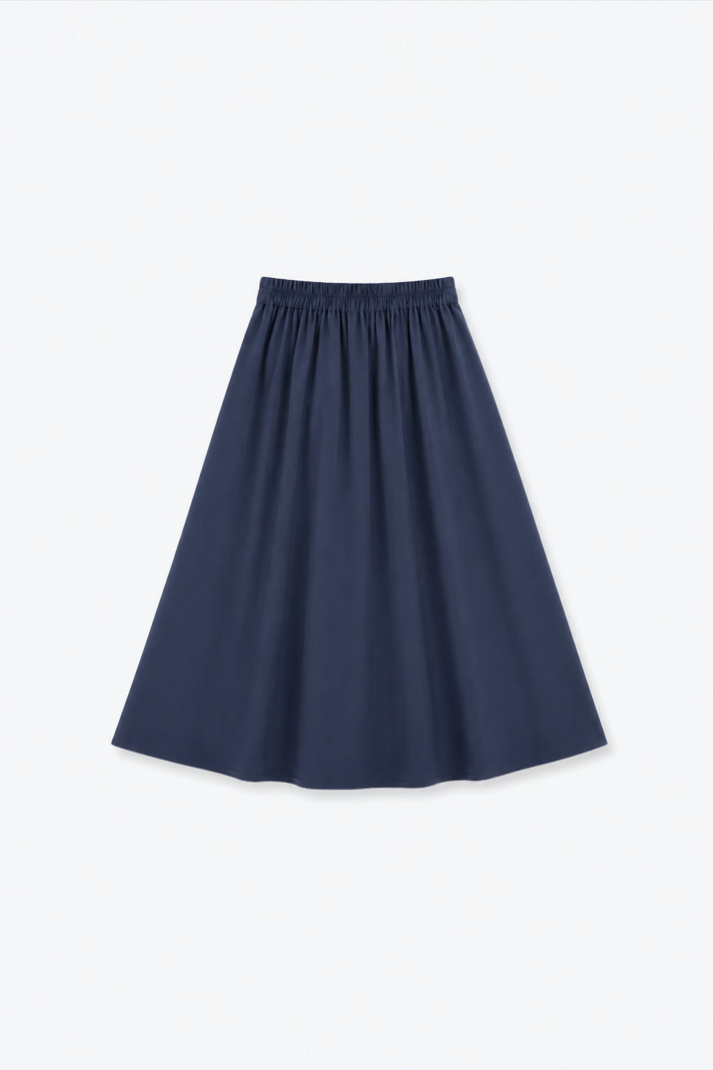 Falda Midi - Azul Marino
