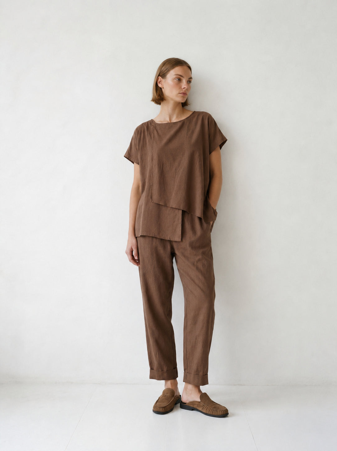 Pantalón Estrella - Camel