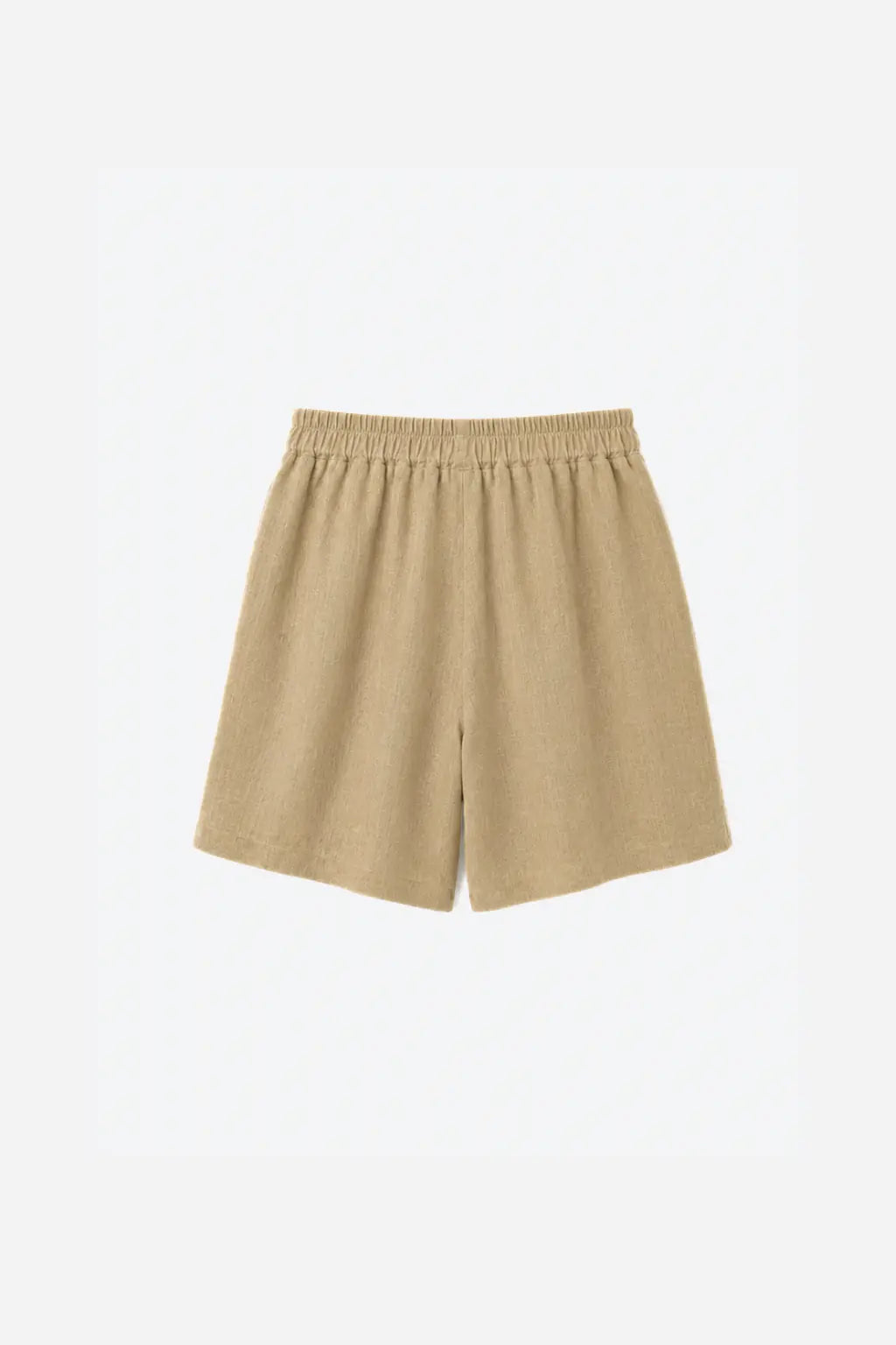 Pantalón Corto Lino Encaje