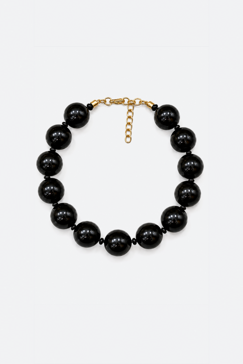 Collar Bola Negra - Negro