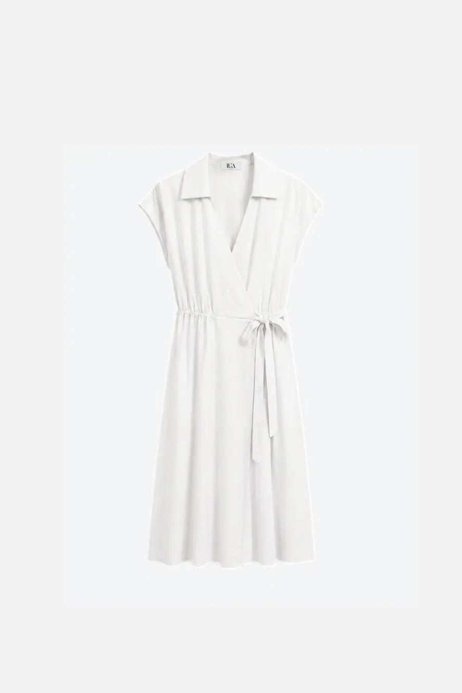 Vestido Camisero Lazada - Blanco