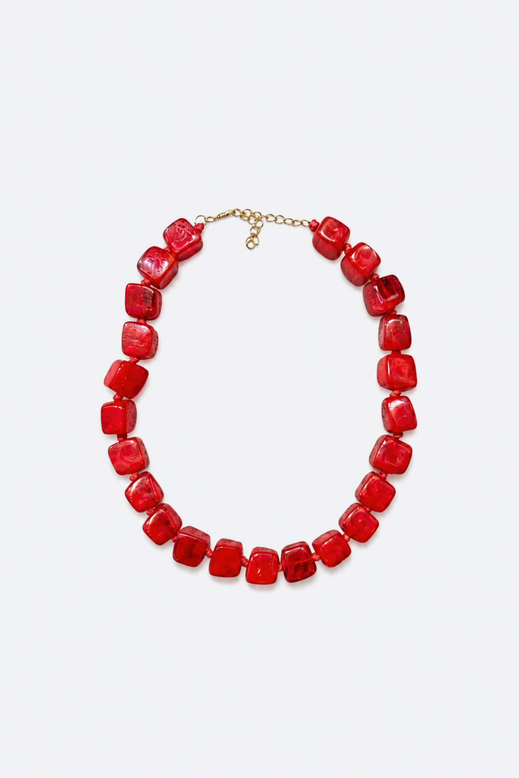 Collar Dado Rojo - Rojo