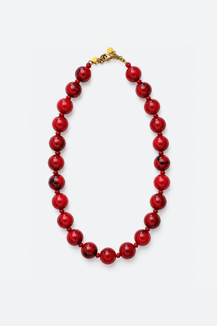 Collar Bola Mediano - Rojo