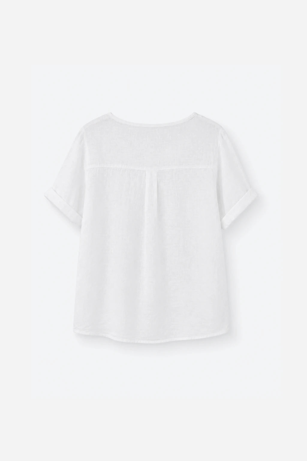 Blusa Lino Detalle Bordado