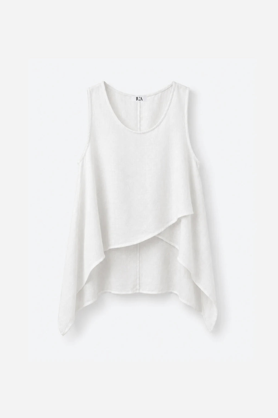Blusa Lino Picos - Blanco