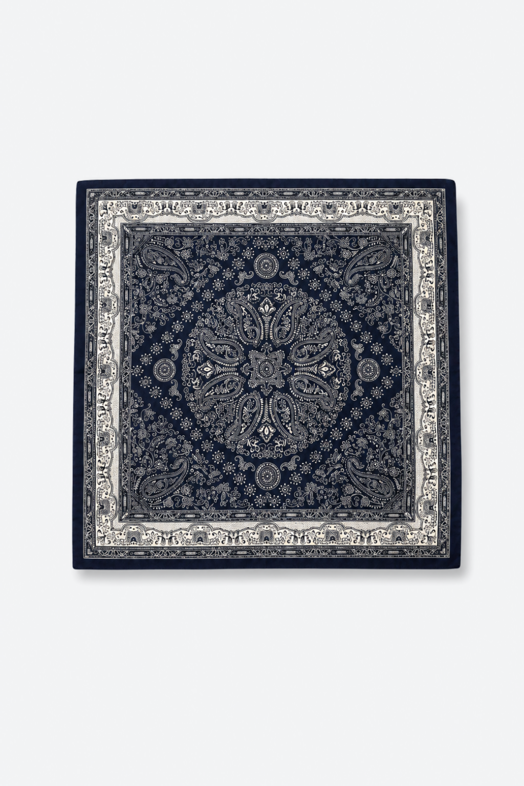 Bandana Paisley - Azul Marino