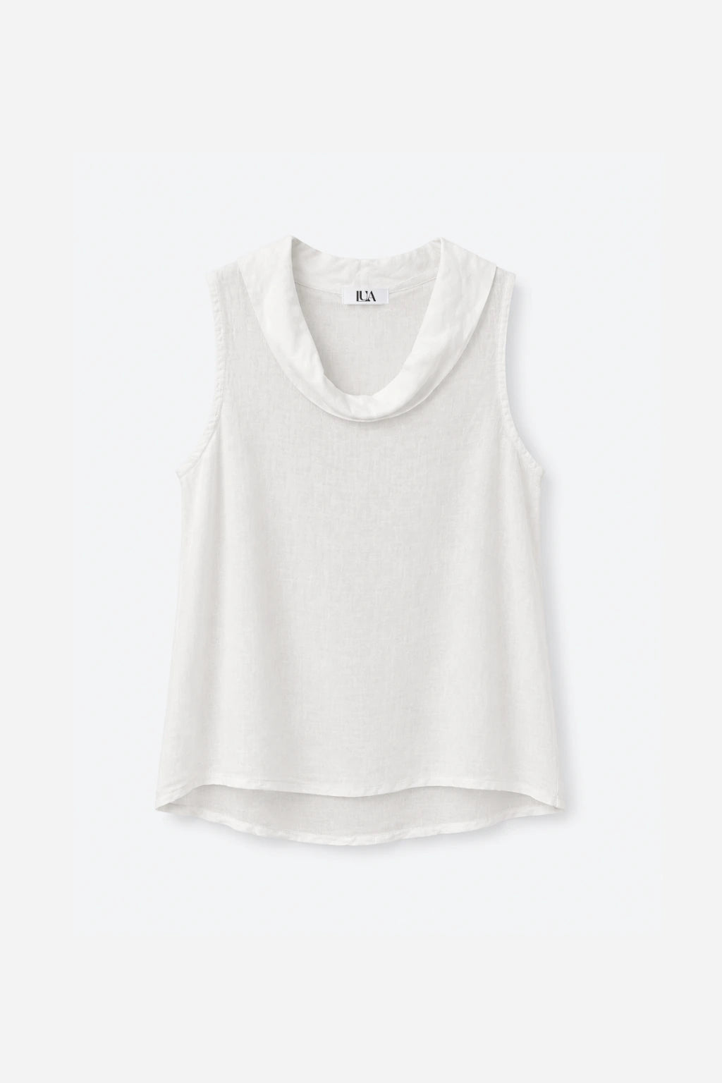 Blusa Lino Cuello Barco