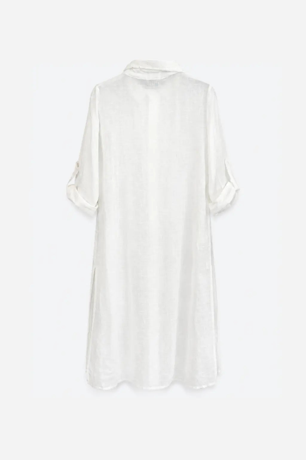 Vestido Camisero Bordado