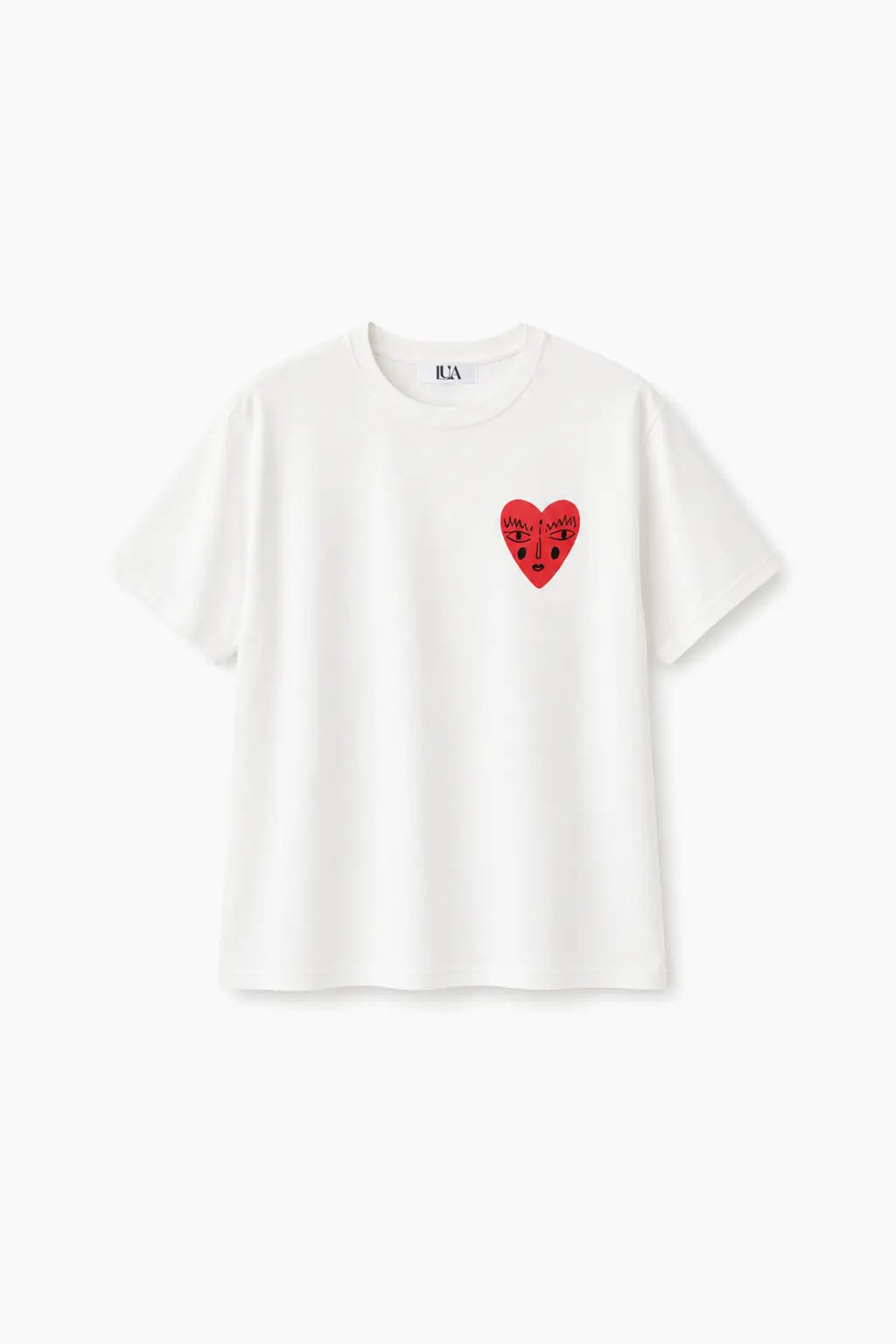 Camiseta Corazón - Blanco