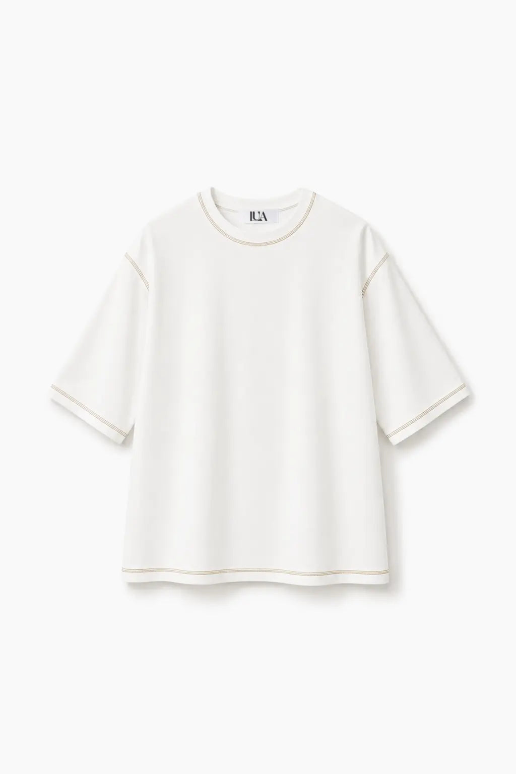 Camiseta Costura - Blanco