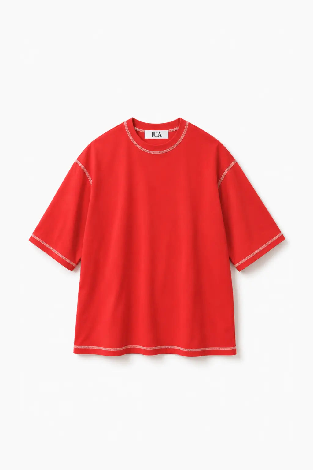 Camiseta Costura - Rojo