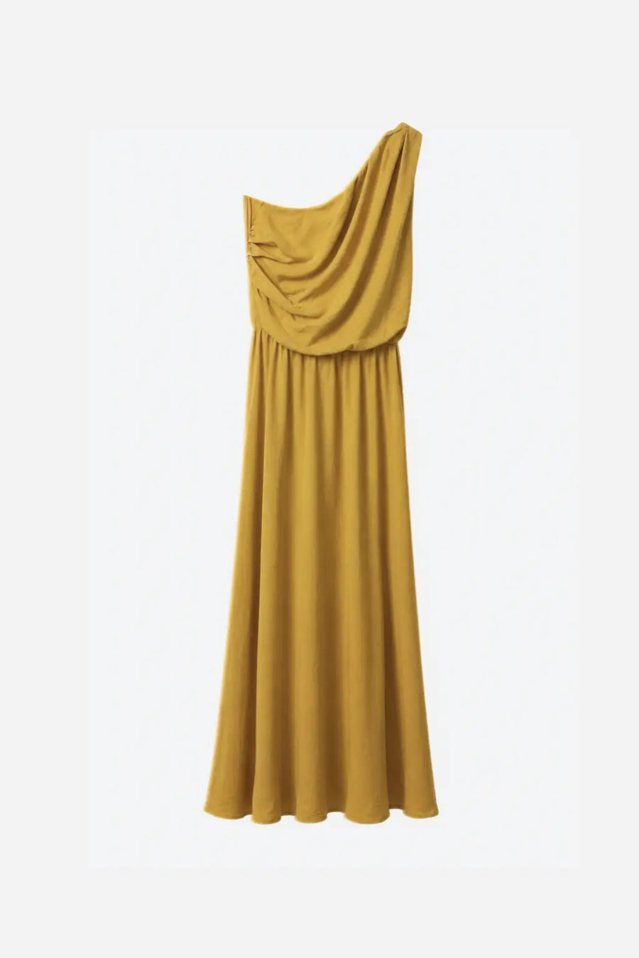 Vestido Una Manga - Oliva