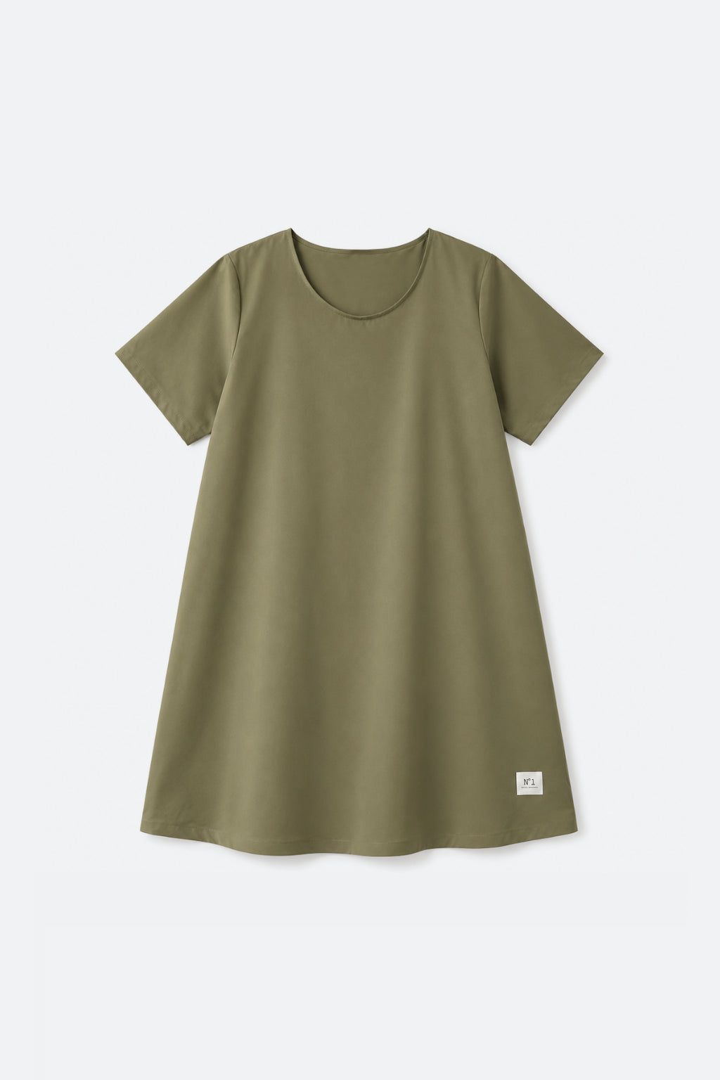 Nº1 Vestido Midi - Caqui